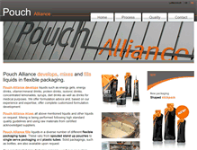 Tablet Screenshot of pouchalliance.com